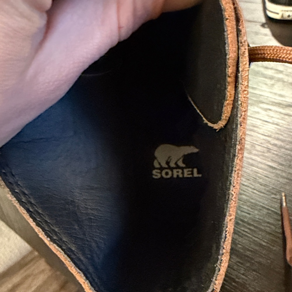 Brand new Sorel Chestnut Lace-Up Leather boots - Picture 2 of 5